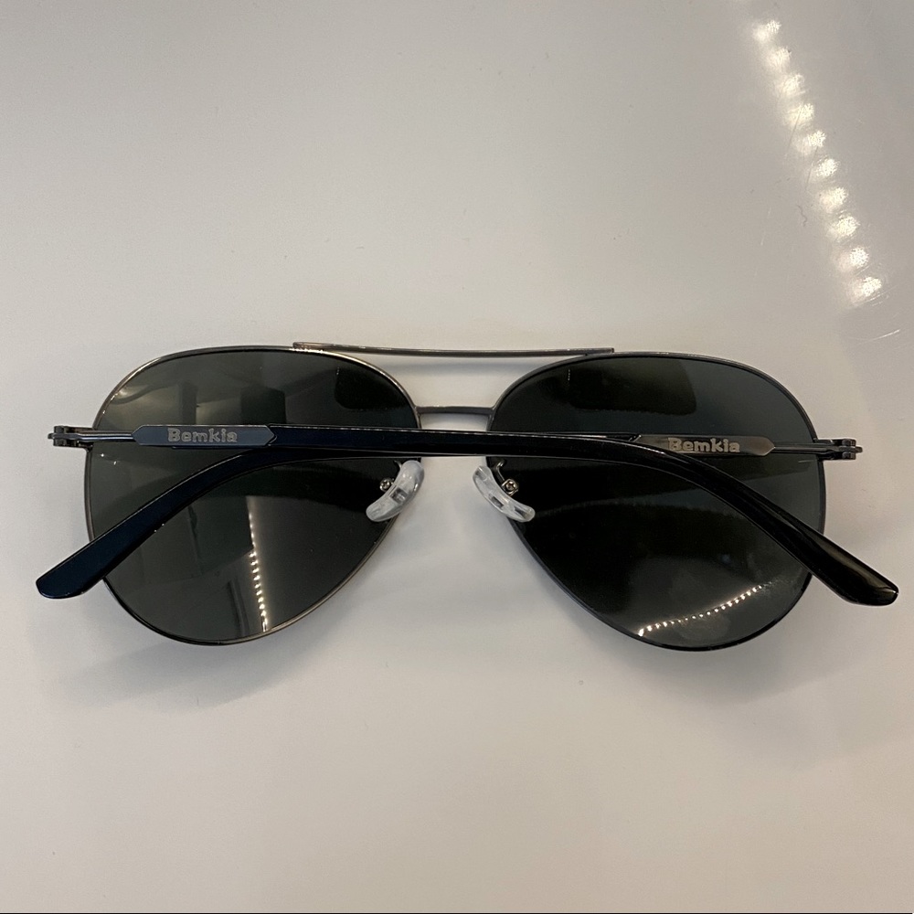 Classic Black Aviator Sunglasses